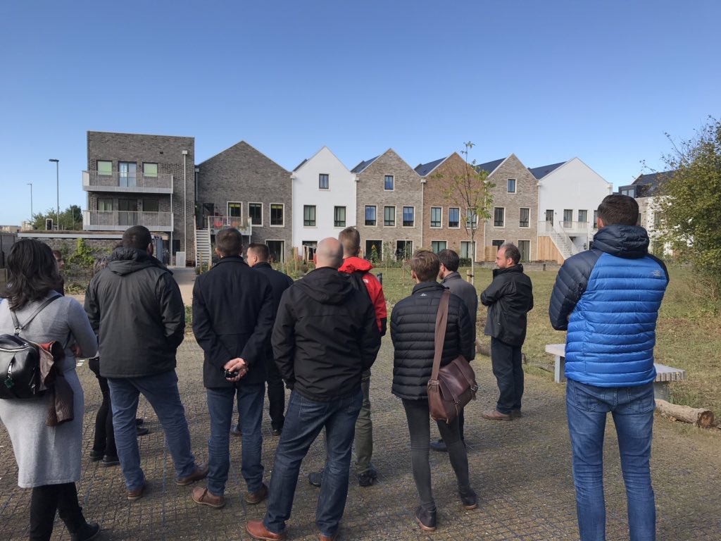 fraser_arch's tweet photo. Fantastic to have some of our team out of the office and doing some on site project reviews and research. Thanks to @MoleArchitects for their time in talking through the design, along with the @CambridgeK1 for their personal insights. @BrownandCoA_P #marmaladelane https://t.co/HOaQAux9fI