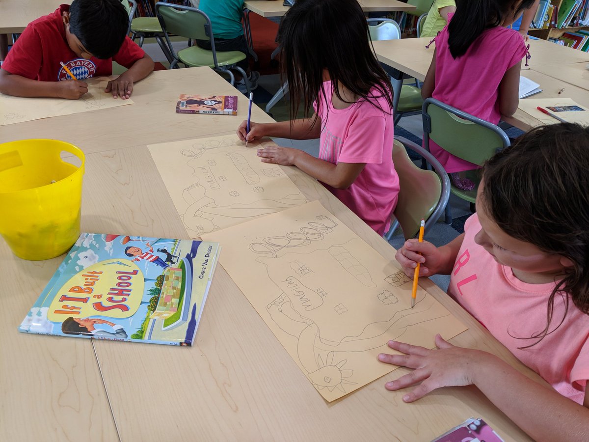 KESLibrary2's tweet image. If I Built a School.....@chrisvandusen @KEScoyotes @hcpslib @shann1189