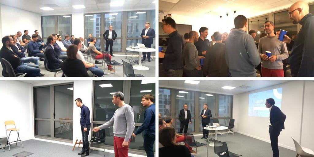 Hier soir, nos Azeotees Nantais assistaient à l'AZcom de rentrée dans leurs nouveaux locaux ! 🍾🎉
#AZEO #AZEONantes #Team
