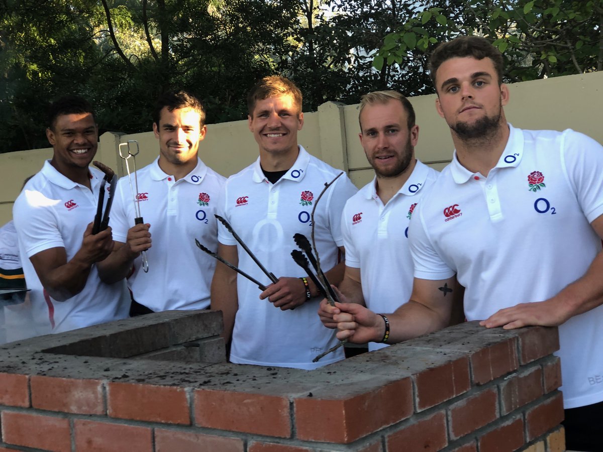 theatlascharity's tweet photo. As @EnglandRugby take on @USARugby this morning, let's #tb to last summer's Masi RFC visit! 

Being able to provide a meal for the kids after training is a crucial part of supporting their development! https://t.co/92PL2KJ5CA #charitywithballs #WearTheRose https://t.co/JV4bPn4Iva