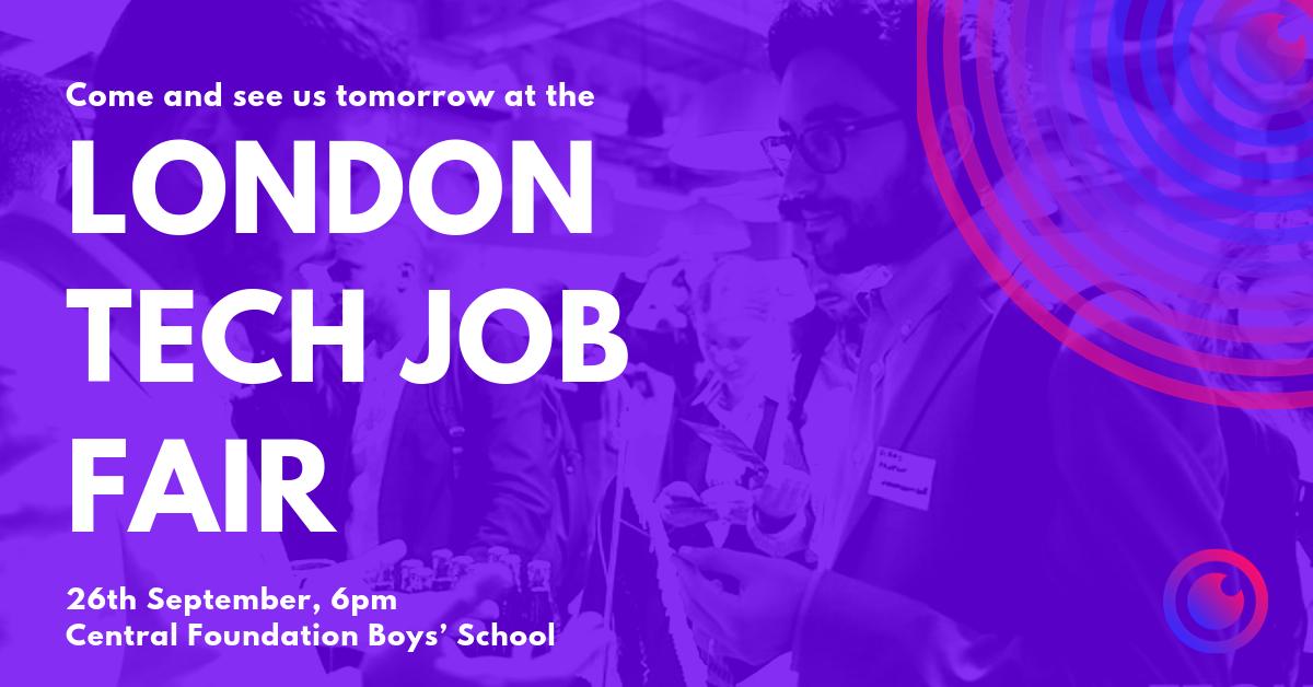 Talentskowt's tweet photo. Come and see us at teh @TechStartupJobs Fair from 6pm at Central Foundation Boys’ School in London.

And if you can't make it, register for our free 'Life after uni' even on 16th Oct - https://t.co/VkSVJFdLpx https://t.co/kjHw6VrY42