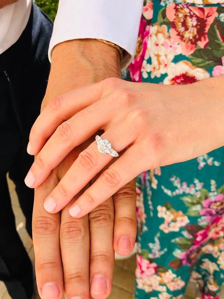 I know what a mother feels so I have tears of joy. I am so proud of this sensational news. Andrew and I are just the luckiest people ever to have two great sons in law