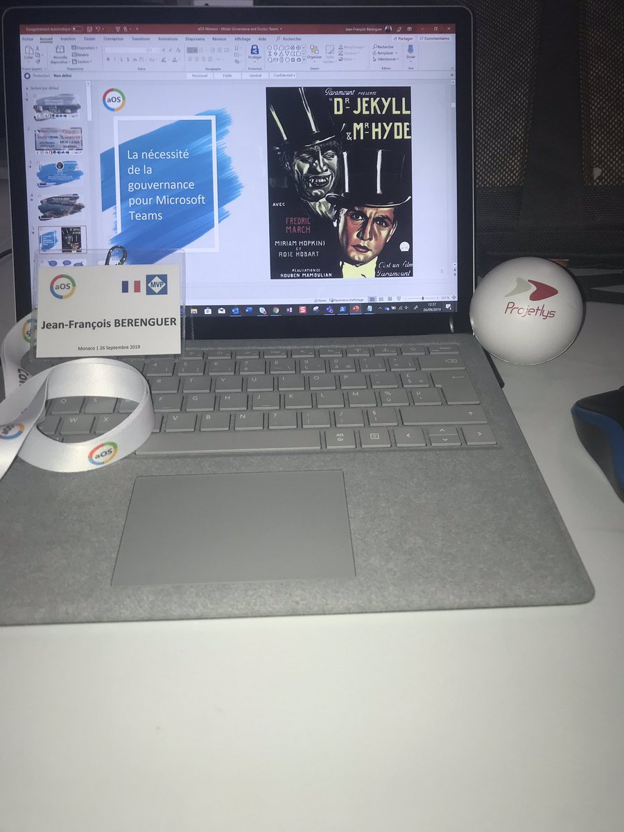 jfberenguer_pro's tweet image. Aujourd’hui je participe à #AosMonaco pour parler de la nécessité de gouvernance lors de la mise en œuvre de #MicrosoftTeams @Projetlys