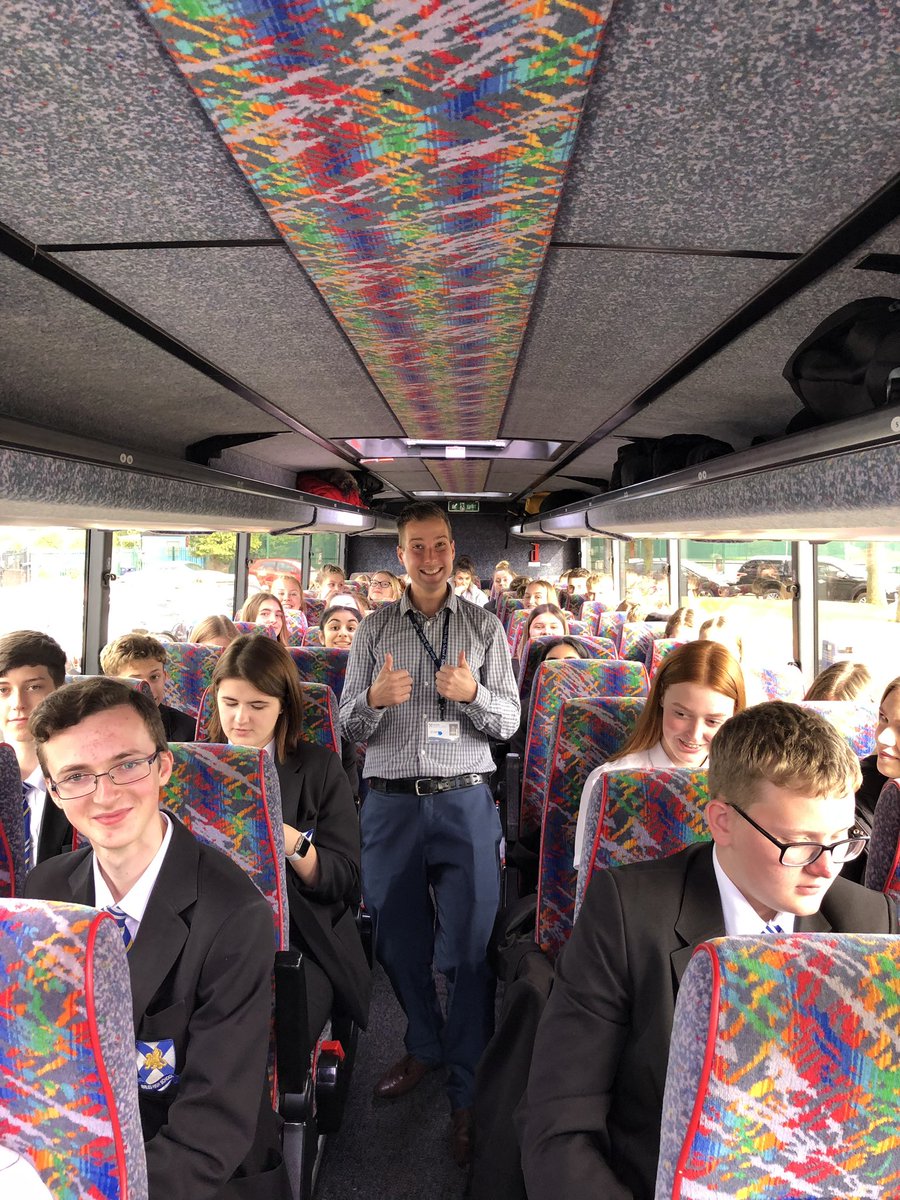 MO_WalesHS's tweet photo. @waleshigh2015 @WalesHigh off to the theatre! #textinaction #nationaltheatreaninspectorcalls https://t.co/xt3gjHIqLA