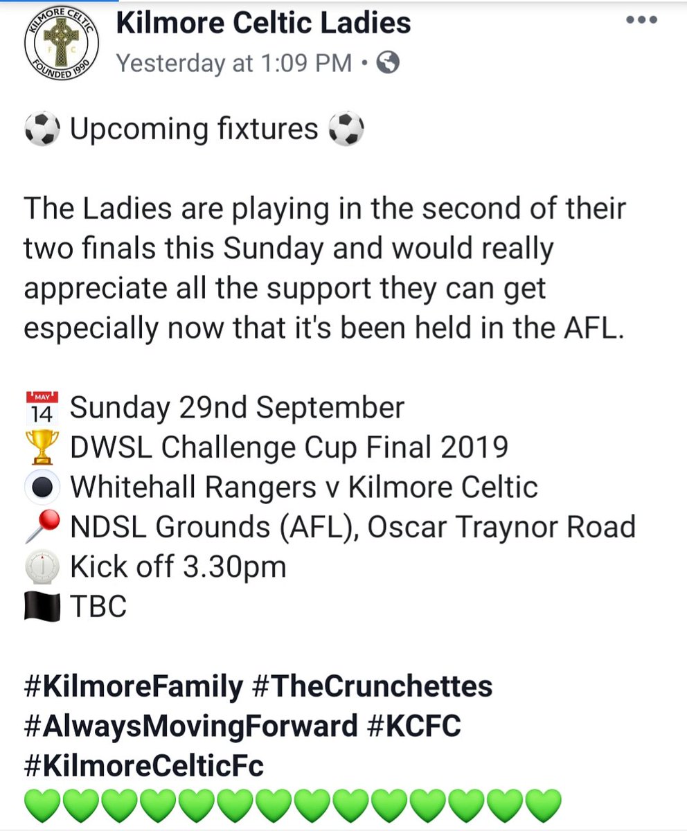 KCFCLadies's tweet photo. Taking on the league winners in the final of the challenge cup. https://t.co/U5dQg8j658