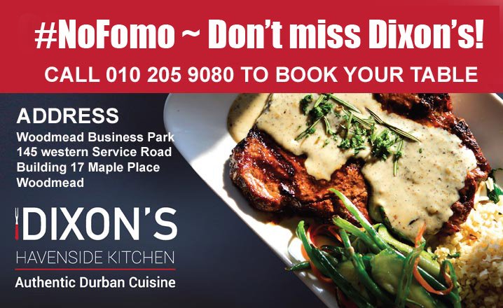 Dixonskitchen's tweet photo. No Mo #FOMO - for a #BunnyChow that rivals the best in #Durban, there's Dixon's in #Woodmead. Once you taste what you've been missing out on, we know you'll be back! Kitchen open 11am - 5.30pm. #Indian cuisine for the #WIN. https://t.co/rCCNALd7yx