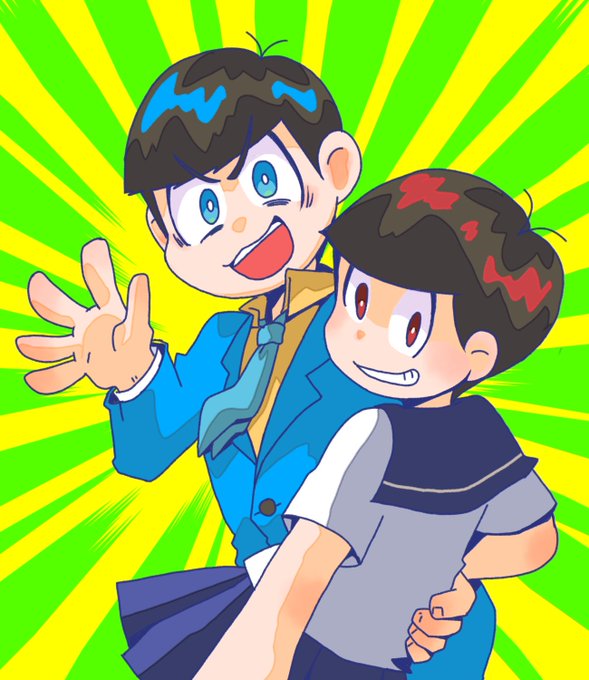 なんか無性に描きたくなったから弁セラ(カラおそ) 