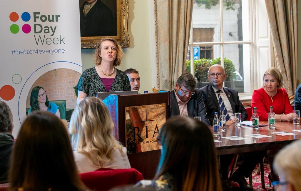 Giving an overview of various trials and research into a #4dayweek, <a href="/aaocarroll/">Dr Aileen O'Carroll</a> says it’s not a matter of can or should it be introduced, but when and how?

In each case, workers found it to be a positive experience and organisations saw increased productivity.

#better4everyone