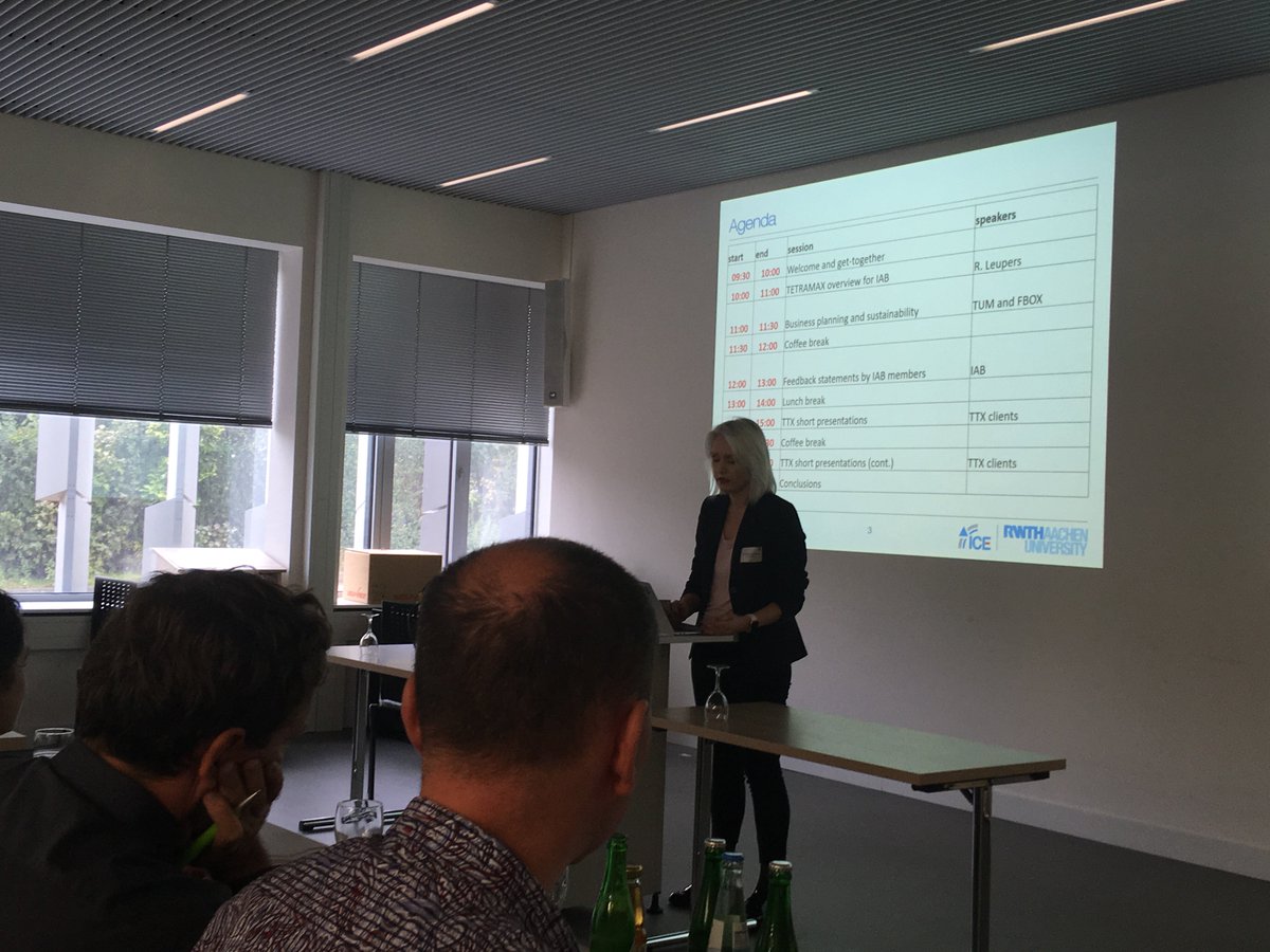 TetramaxEU's tweet photo. The advise of the industrial board lead to a great discussion on how to facilitate the sustainability of the #TETRAMAXEU project. But what is your recommendation? #reflecting #improving #towardsthefuture https://t.co/NXXrEQPee4
