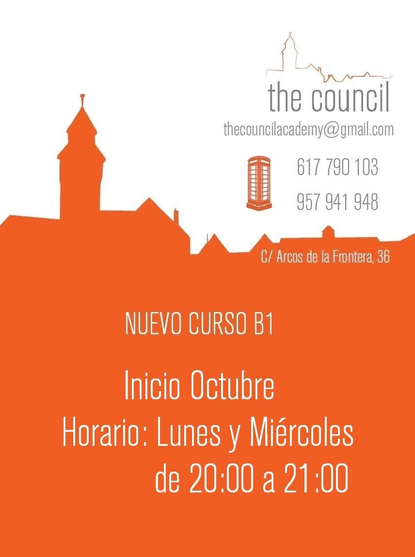 The_Council_'s tweet photo. Os recordamos que ahora en octubre comenzamos nuevos cursos de inglés  de #B1 #B2 y #Aptis.
Informaros sin compromiso. ¡Plazas limitadas!
#Cambridge #PET #PETCambridge #B1 #LanguageExams #CambridgeEnglish
#FirstCambridge #FCE #FCECambridge #Aptis #BritishCouncil https://t.co/LuIjJpQ0jj