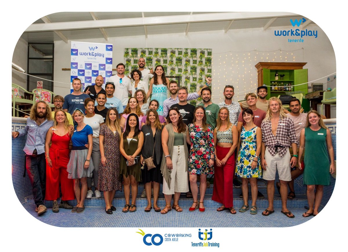 COworking COsta Adeje "COCO" is ready for meetup!🤩
We participated on Percussion &amp; Networking meetup with Tenerife Work&amp;Play, where we had an opportunity to get to learn how to play on recycled instruments and to do some networking. #coworking #digitalnomad #freelancer #Tenerife