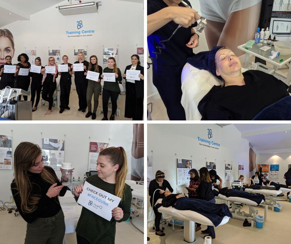 Yesterday saw the first EVER 3D-HydrO2 Facial training day with ladies attending from Glow Clinic, KG Salon Wokingham, Million Dollar Look &amp; Chamonix Clinic!

It was a fantastic day &amp; there was such a buzz in our training centre around this new facial machine from 3D-lipo Ltd!