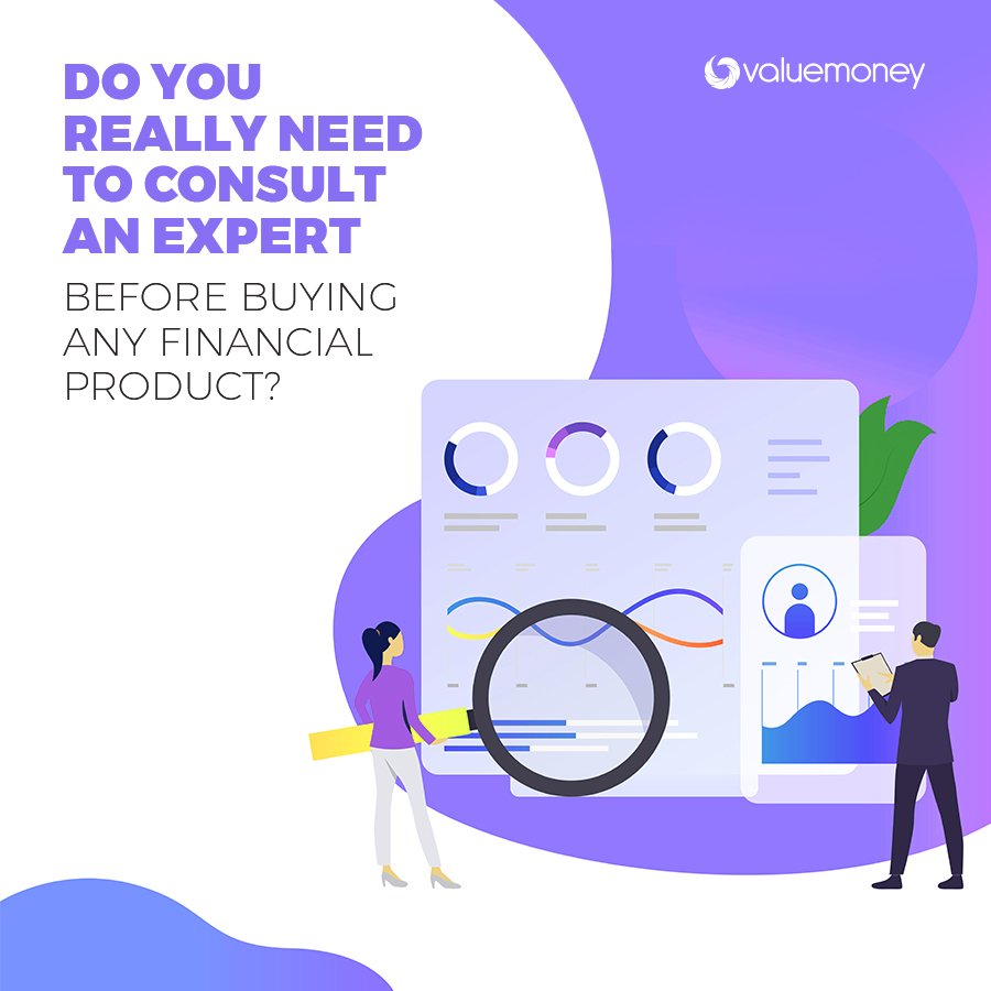 ValueMoney_'s tweet photo. Buying a financial product could get tricky. Usually experts are known to help you achieve your goal successfully by actively validating your financial goals &amp; objectives. So, do you feel having an expert's opinion matters?

#ValueMoney #ExpertOpinion #FinancialProduct https://t.co/kZLBScAJeX