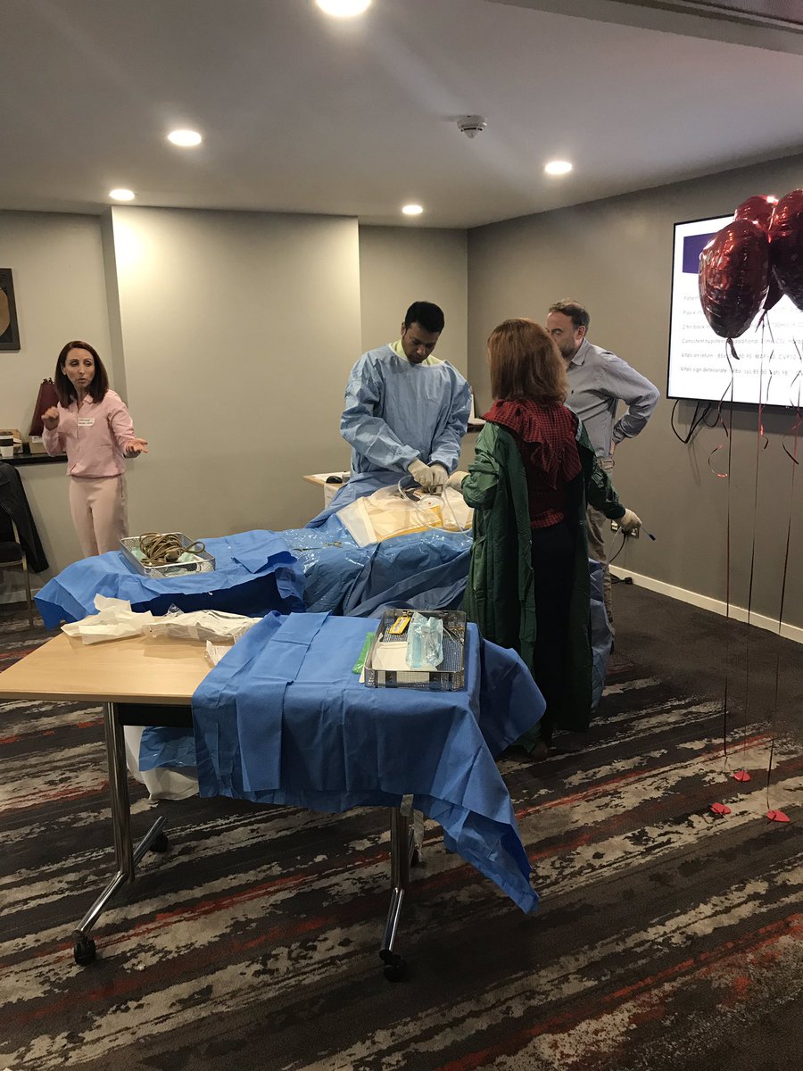 fi_corbett's tweet photo. Resuscitation in Cardiac Arrest after Cardiac Surgery-really informative demonstration from GUH CTICU staff #ccncg19 https://t.co/ZtDOtMlc9B
