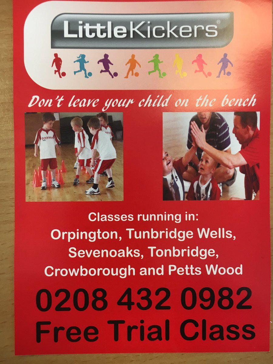 LittleKickers starts at #ShowfieldsHall in Tunbridge Wells this October. Good to see another offering for our local young children.