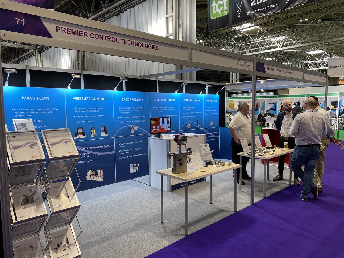 Come visit PCT at the Sensors and Instrumentation Live show. We are in hall 2, booth 71 #sensorsshow