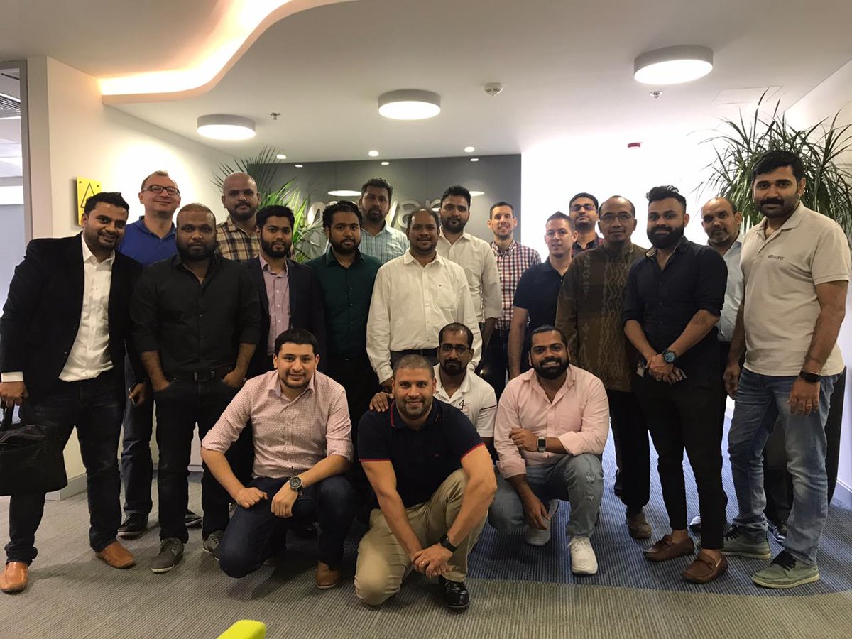 uae_vmug's tweet photo. Great sessions in UAE VMUG Sep 2019 #vmuguae #vmug #vmware #nsx #nsxt #avinetwork #vmworld2019 @AviNetworks @vmugmg @VMware @VMworld @vmwarensx https://t.co/l9LTQ4GM73