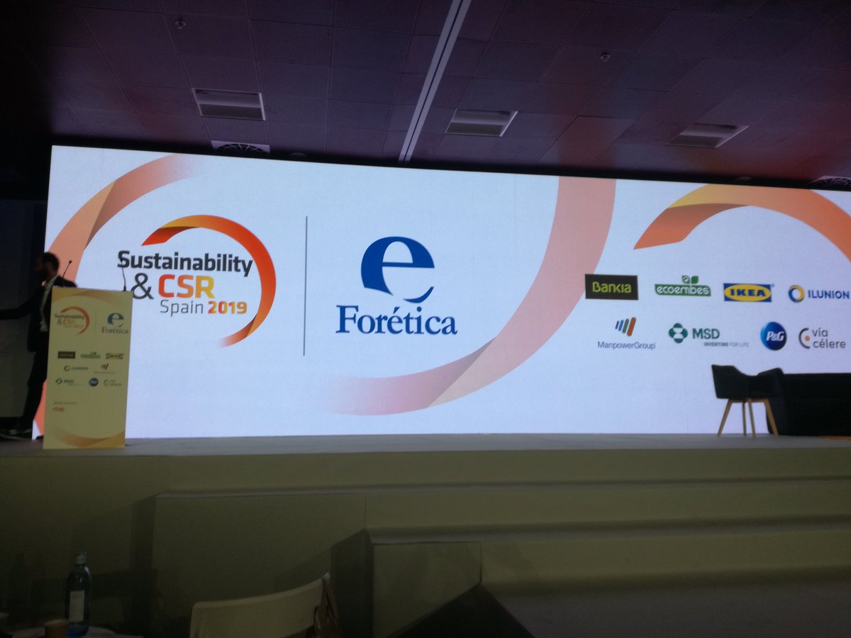 dmenendezcarb1's tweet photo. #csrspain2019 @foretica @Bankia https://t.co/242TE7qeuu