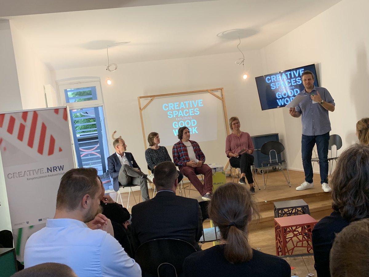 CREATIVE_NRW's tweet photo. Let’s talk about... #GoodWork - Arbeitsstrukturen kreativ transformieren w/ #InsaneUrbanCowboys / @innogy / innogy Stiftung für Energie und Gesellschaft / @XignSys / ELENEmscher Lippe Energie & Team i #creativeNRW #CREATIVEspacesNRW #GoodWorkNRW https://t.co/Ix6QVLQb6O