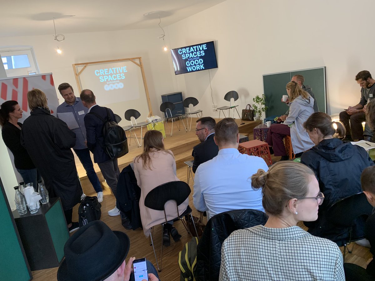 CREATIVE_NRW's tweet photo. Let’s talk about... #GoodWork - Arbeitsstrukturen kreativ transformieren w/ #InsaneUrbanCowboys / @innogy / innogy Stiftung für Energie und Gesellschaft / @XignSys / ELENEmscher Lippe Energie & Team i #creativeNRW #CREATIVEspacesNRW #GoodWorkNRW https://t.co/Ix6QVLQb6O