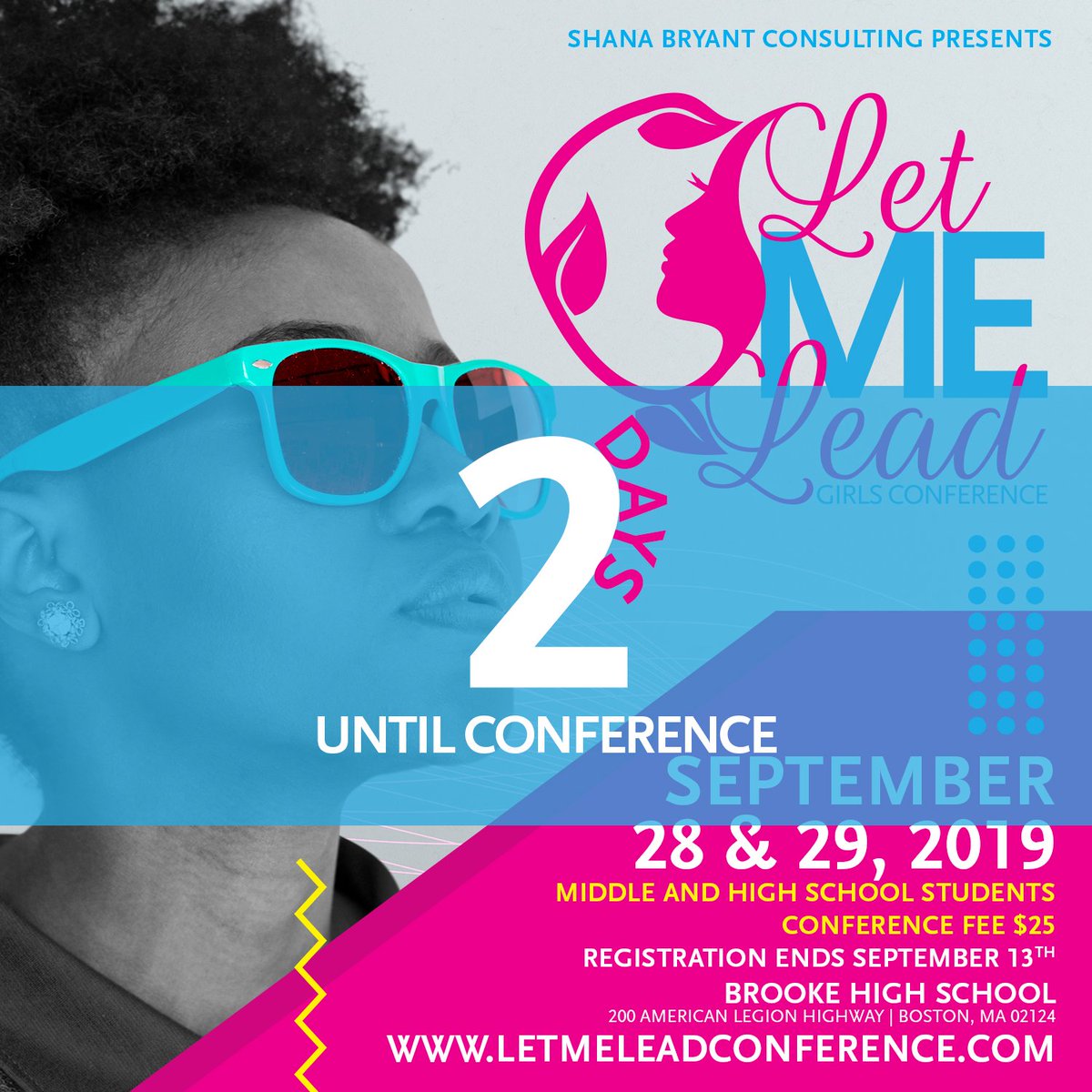 Two more days!!!!  
#GirlsLead #Wellness  #Blackgirlmagic #SelfLove