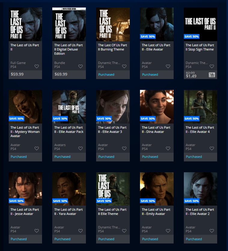 Buy The Last Of Us Avatar Psn  UP TO 51 OFF