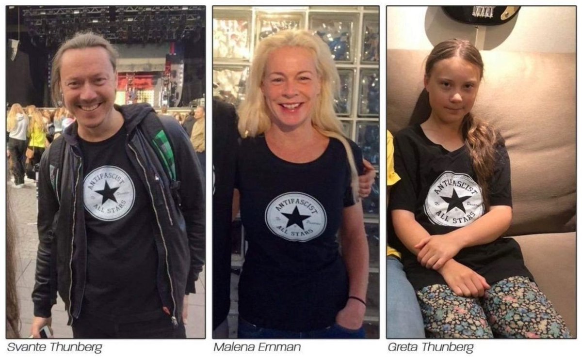 Climate alarmism. 
Calls to radically change our economy and way of life and curtail our freedoms. 
Coordinated attacks against free speech.

Antifa is a violent Far Left movement. 

Can you spot a pattern?