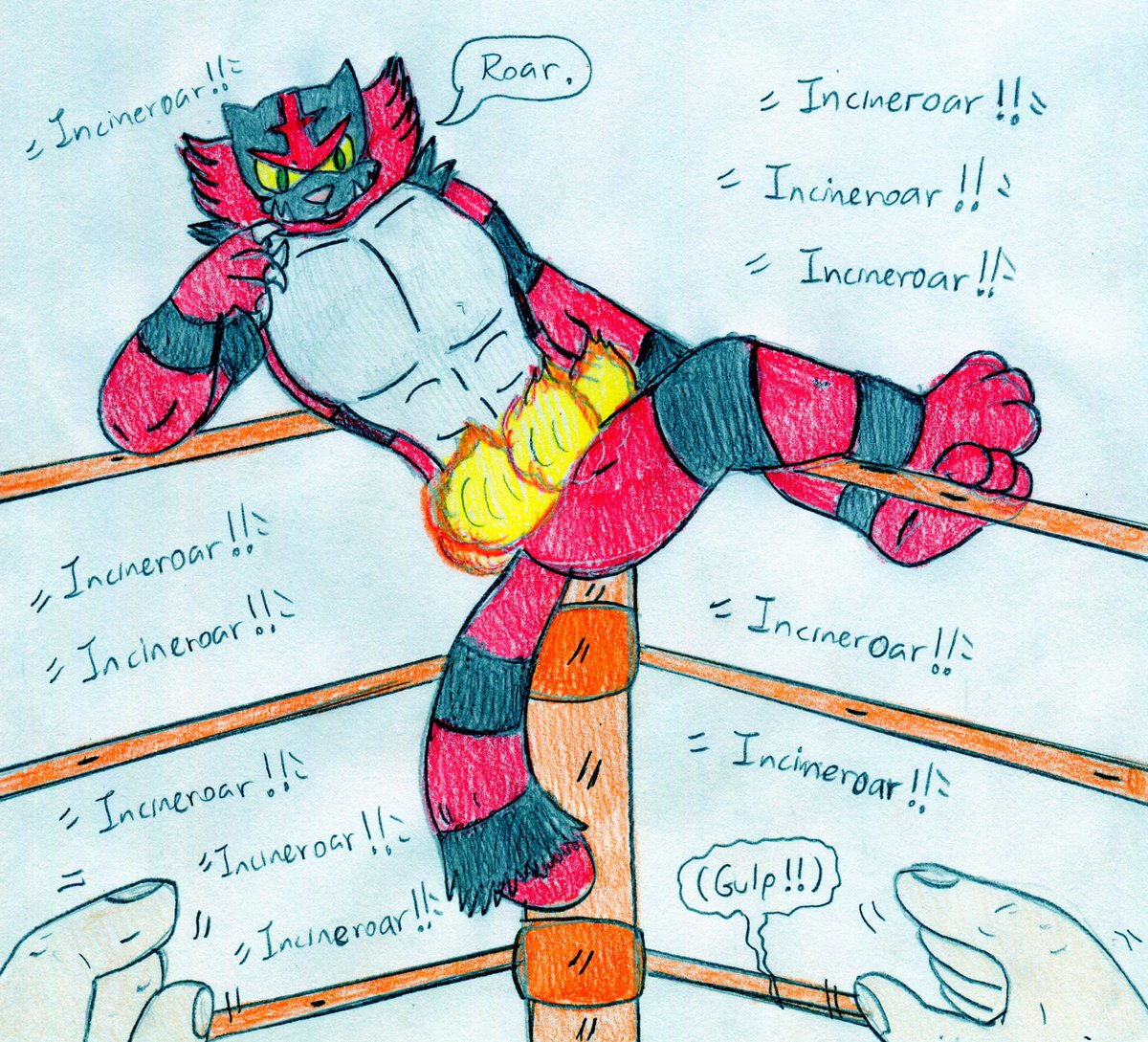 Animemen7's tweet photo. Pictures done by: Jose-Ramiro
(NOT MY ART)
Wrestling you vs incineroar
Boxing you vs Tony
Wrestling you vs Prince John
Wrestling you vs Bernard https://t.co/0bwTVaXwxc