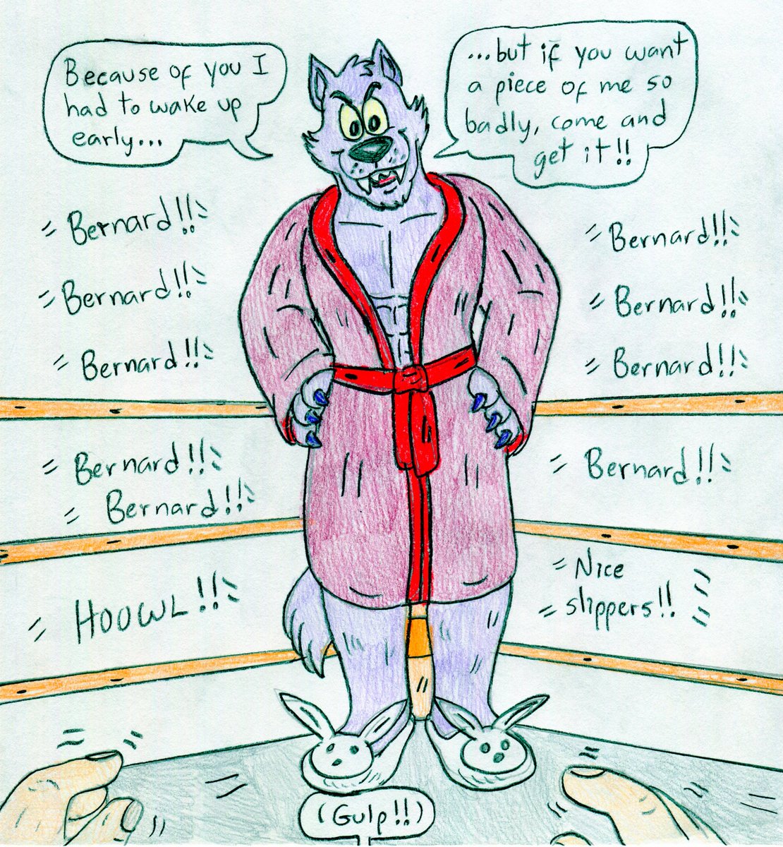 Animemen7's tweet photo. Pictures done by: Jose-Ramiro
(NOT MY ART)
Wrestling you vs incineroar
Boxing you vs Tony
Wrestling you vs Prince John
Wrestling you vs Bernard https://t.co/0bwTVaXwxc