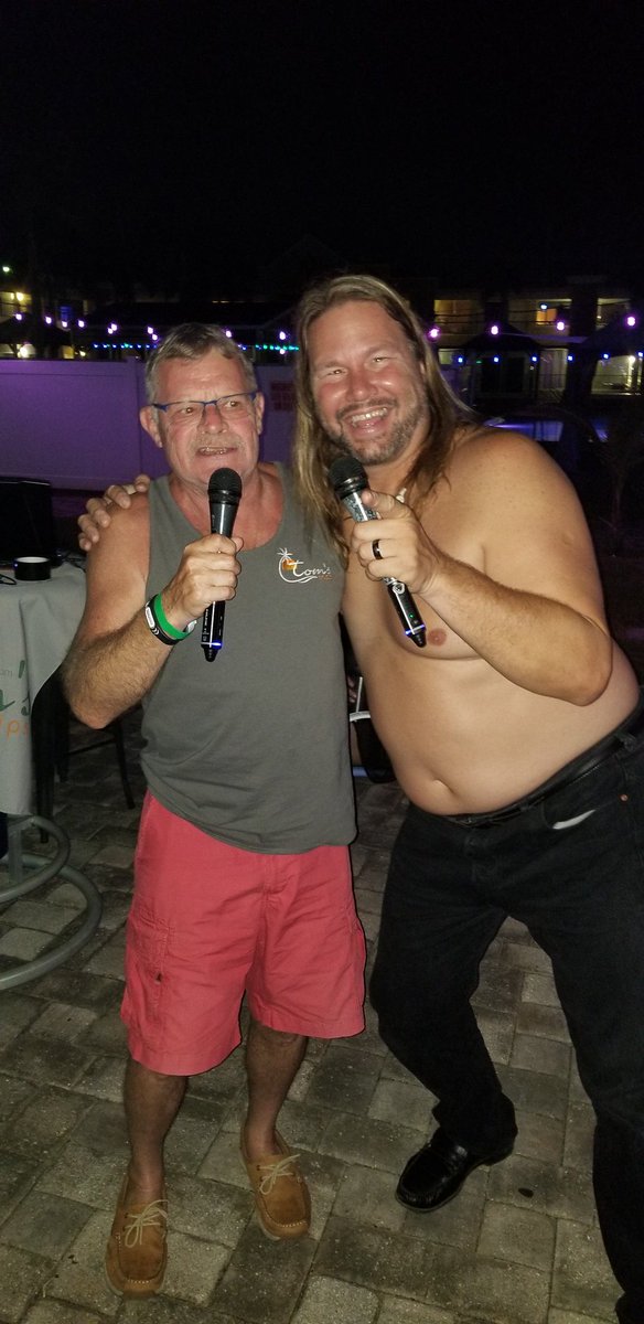 Tomstrips's tweet photo. #tomstrips Rick and Mark entertaining our group at #secretsfl for our #partyintheusa event! Great party π
#sexpositive #adulttravel #nudist #hedonism #jamaica #options #karaoke #naughtylife #lifestyle #travel #grouptravel #sexy #nonmonogomy #openmarriage #OpenRelationship #sex https://t.co/nQM1B91L54