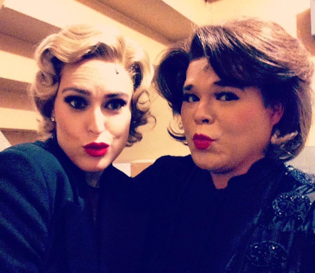 ceacucumber's tweet photo. #tbt to an #intermission kissy face #selfie with sweet @TheRue when our paths crossed at @chicagomusical on #broadway in 2015 😘😘 #throwbackthursday #pictureoftheday #picoftheday #photooftheday #marysometimes #chicagothemusical #theatrequeen https://t.co/ipVVWDLLn6