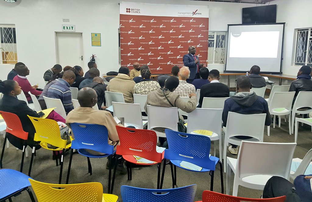 zwBritish's tweet photo. We are currently underway with this month's Management Express Forum where Rodney Ndamba is speaking on Sustainability leadership for business competitiveness in emerging economies. #MExForum https://t.co/0ViGM1nC60