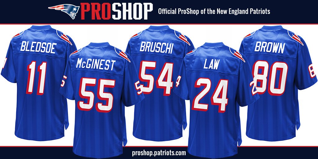 Patriots ProShop on X: 'Who's excited for the launch of the 1990's