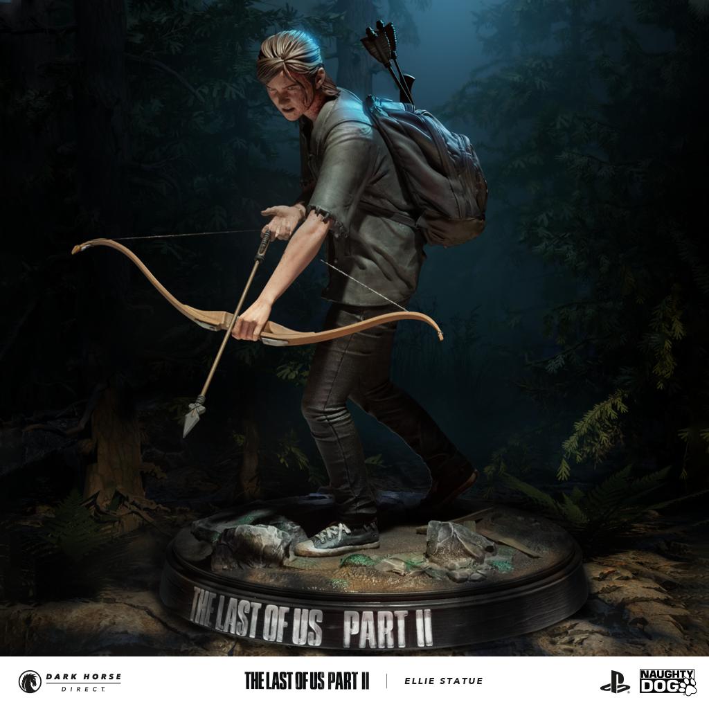 The Last of Us Ellie with Bow Dark Horse Comics Estatua - MCFLY  COLECIONÁVEIS