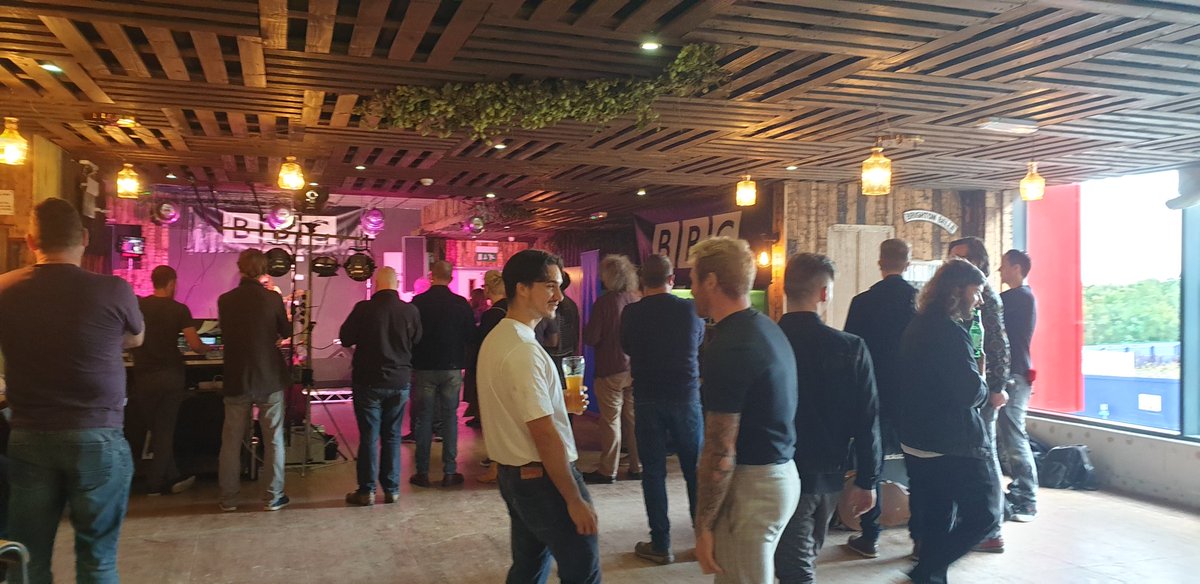 #BBCMusicDay2019 at Albert's Shed. Looks good from here. No idea who is on but spotted <a href="/YoungBravesUK/">Young Braves</a> and <a href="/blackbearkiss/">Black Bear Kiss</a> in the building. #BBCMusicDay