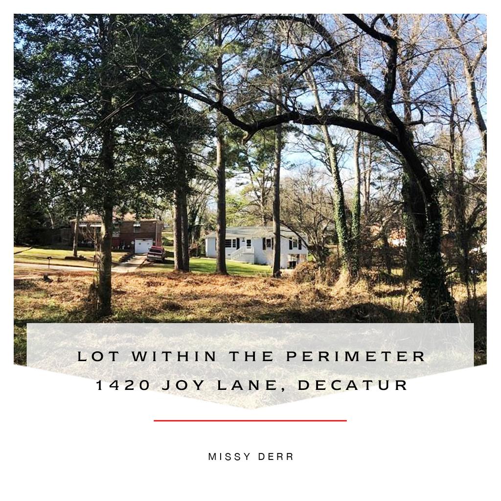 EVIntownAtlanta's tweet photo. This intown lot is located in an established, quiet neighborhood that is experiencing new construction and renovations. Build your dream home here or buy and hold. 

Offered at $75,000

Missy Derr | (404) 450-8201 https://t.co/Ndqg1pL1fy