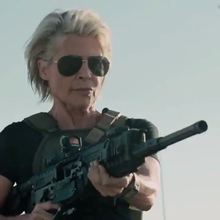 Happy birthday to the legend herself, Linda Hamilton. 
