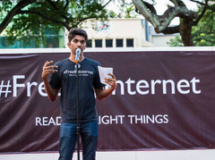 sharanvkaur's tweet photo. june 2013, #freemyinternet protest, now a 'socio-political blogger' 

(almost funny/sad to look back at these in light of POFMA and the news today) https://t.co/LUQV5ZaPbc