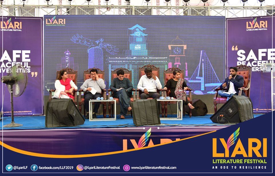LyariLF's tweet photo. Education develops the perspective of looking at life and it is important for social and economic development.

Panel discussion on Education in Lyari: problems and chances for improvement moderated by Saqib Haroon. 

#LLFKhi2019 #LyariLiteratureFestival #ChaloChaloLyariChalo https://t.co/ruapXttwZY