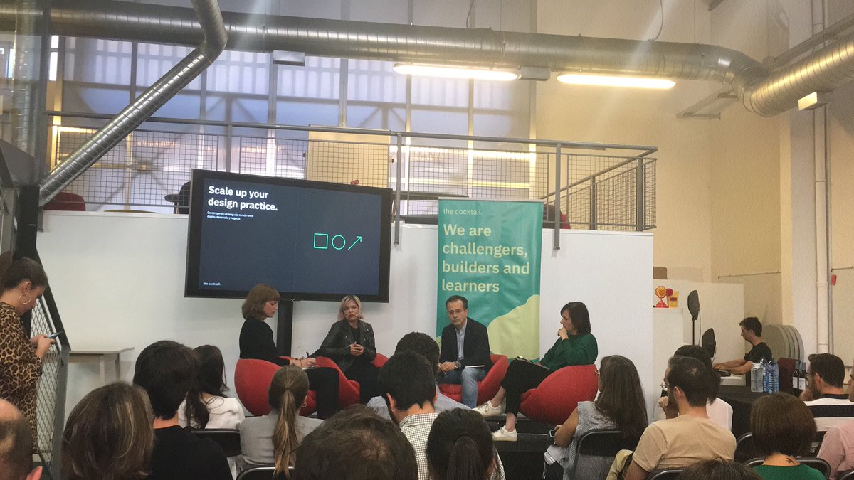 Sistemas de diseño en grandes corporaciones mesa redonda con <a href="/vodafone_es/">Vodafone España</a> <a href="/Repsol/">repsol</a> @BBVANext