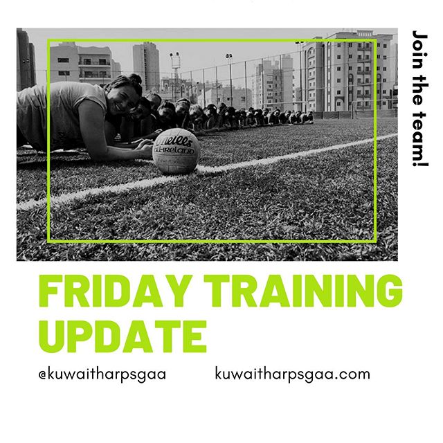 Kuwaitharps's tweet photo. IMPORTANT UPDATE:
Friday Training Venue Update

Woman will train at AIS (usual pitch) from 9-10:30!

Men will train at GUST university from 10-11:30! 
Please try to join us! One week until the first tournament for the women! 
DM for any questions! ——————————————————— #fridaytrain https://t.co/enjmeoTwfF