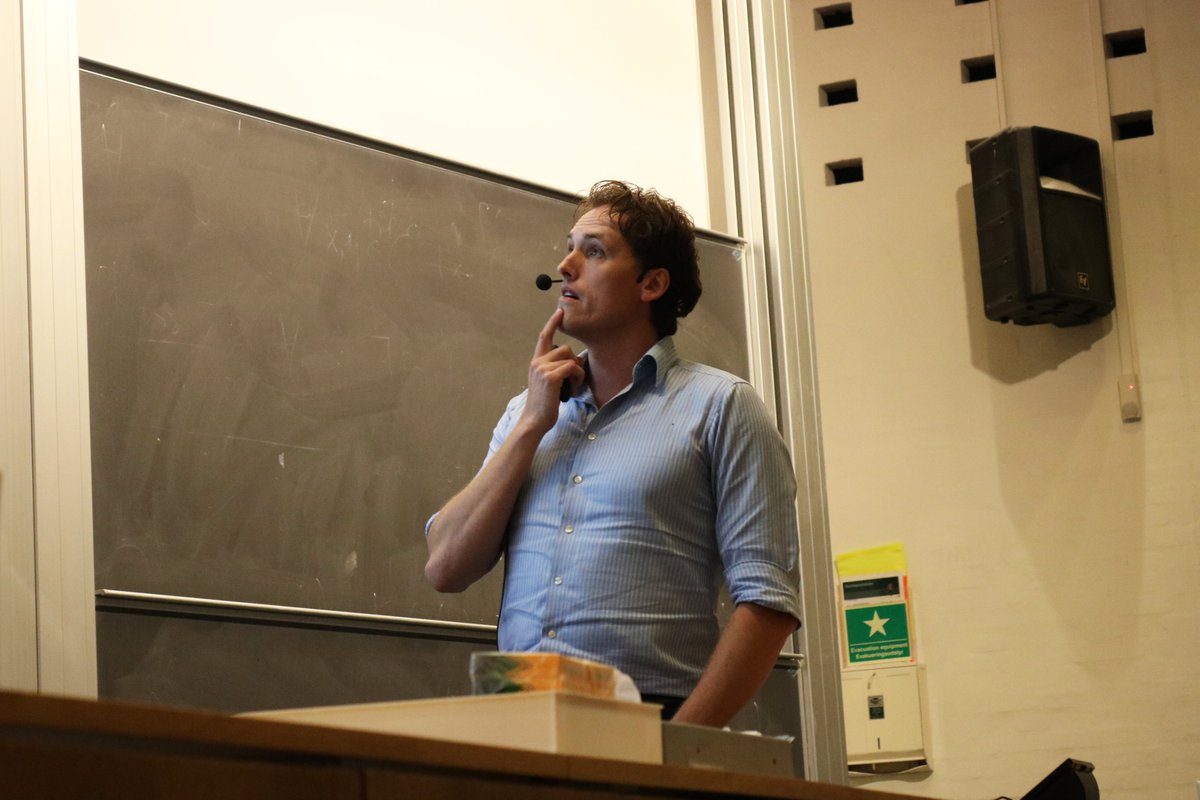 DIKU_Institut's tweet photo. Last time Henrik G. Jensen was at DIKU, he was defending his Ph.D. Now he's working as a Senior Data Scientist in Securitas, and today he's back at DIKU presenting his personal experience working with risk and crime prediction in Securitas #dikualumni #crimeprediction https://t.co/ajs20wcb2J