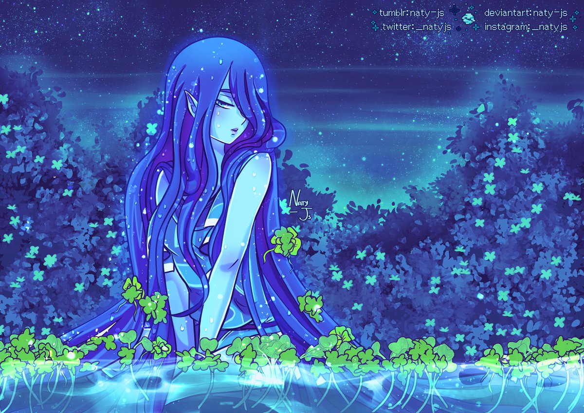 Naty Js On Twitter Water Nymph This Is My Drawing For Csp Contest The Theme Is Myths And Mythology Well I Don T Some Much Hope About The Result But Anyway Here