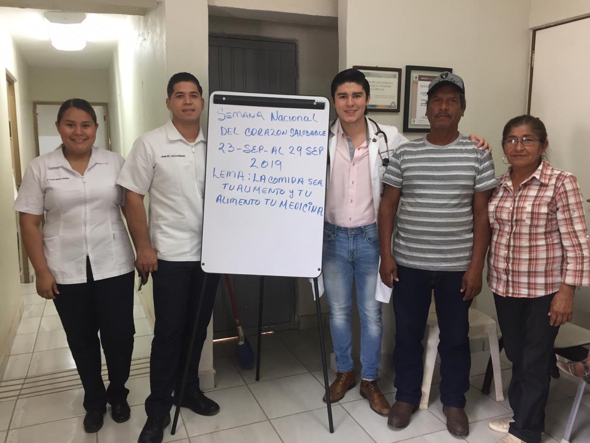 ssaludsonora's tweet photo. Actividades en el Centro de Salud del Campo 30 de la Jurisdicción Sanitaria lV, en la Semana Nacional por un Corazón Saludable 2019. #MenosSalMásVida #SaludSonora https://t.co/63fg8Yo3nm