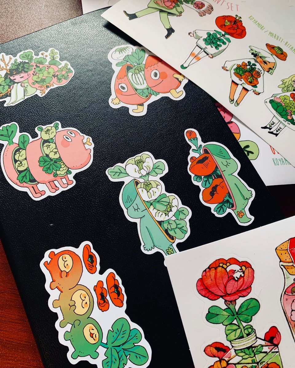 Decorating new sketchbook?
Stickers are available on https://t.co/535VeIJ9dd?
All orders made til end of today will be mailed out tomorrow! 