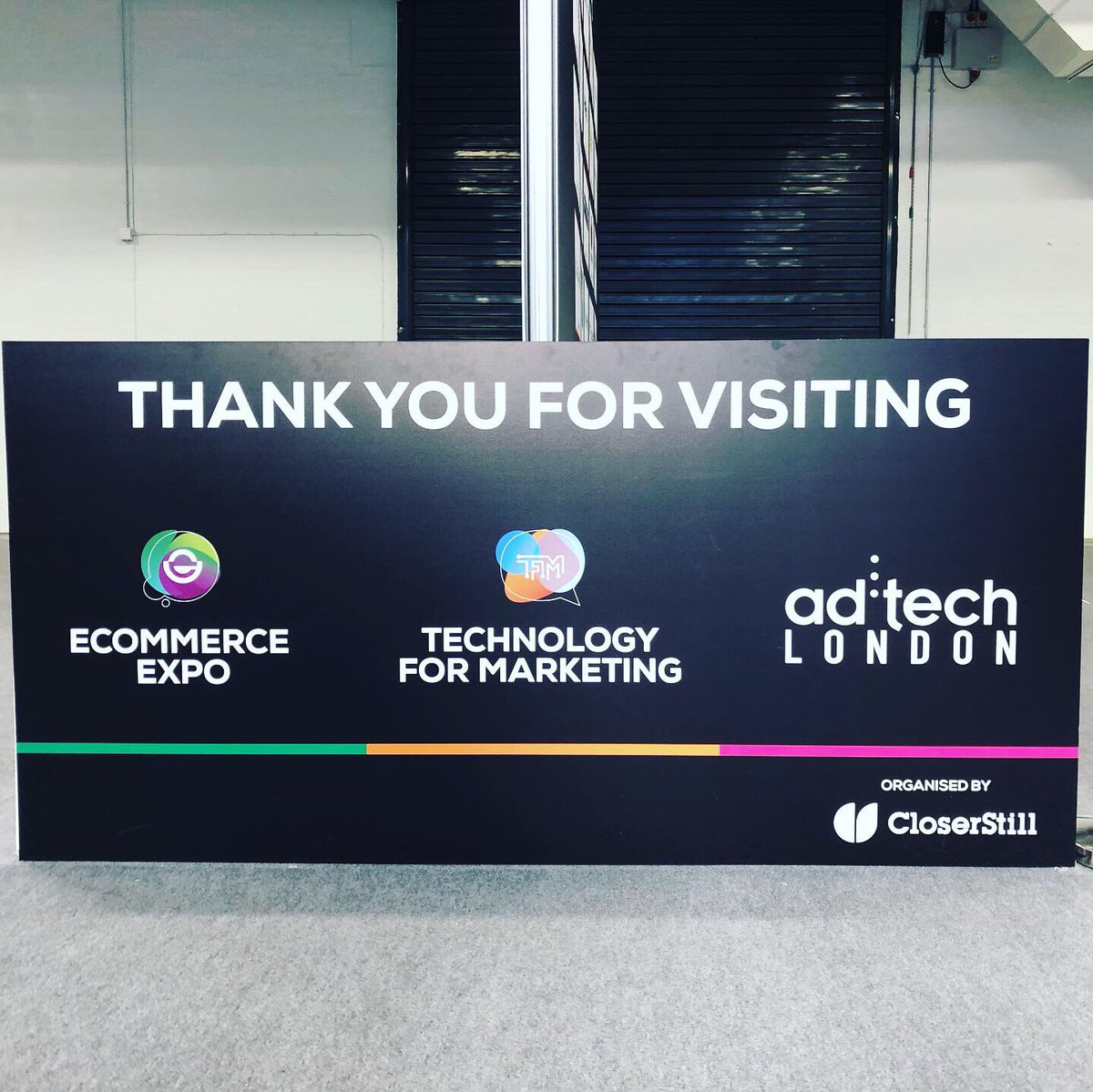 tfm_event's tweet photo. Thatβs it! A fantastic 2 days with some incredible speakers, exhibitors & attendees!
Thank you to all involved this - event really wouldnβt be the same without you!
We look forward to seeing you all in 2020 at our new home at @ExCeLLondon !
#ece19 #TFM19 #adtechLDN https://t.co/34wLWZYnRR
