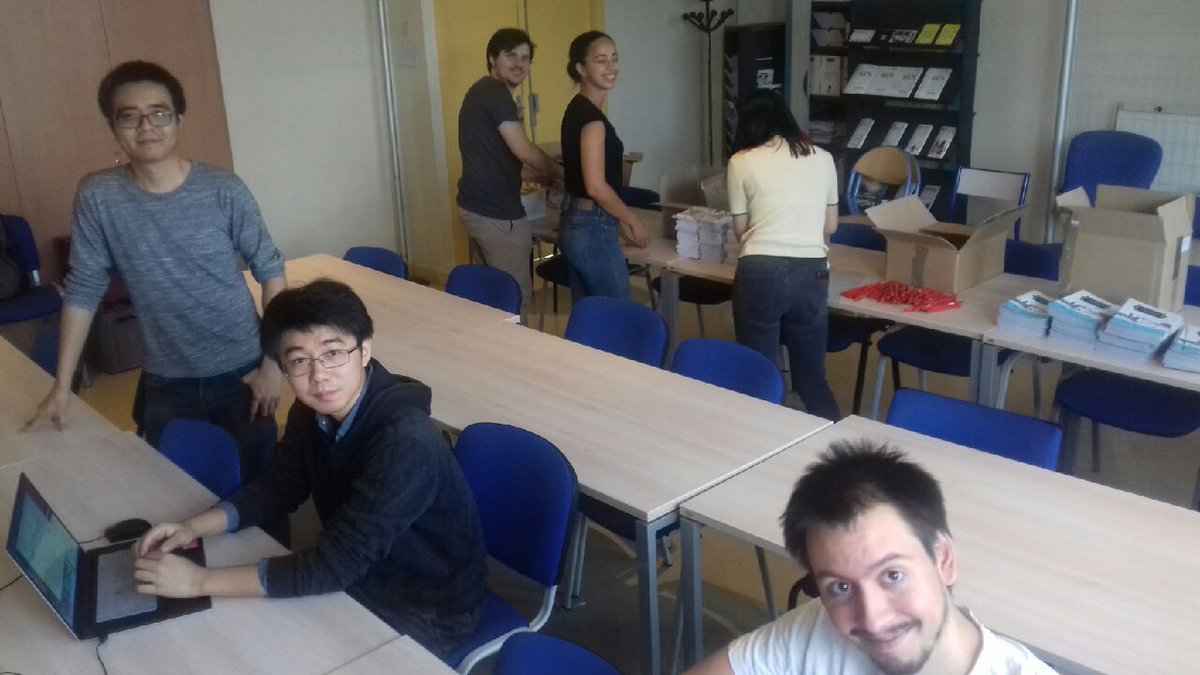 lirisDRIM's tweet photo. #SRDS19 in preparation! @LIRISLyon @insadelyon https://t.co/6gB6G8itmy