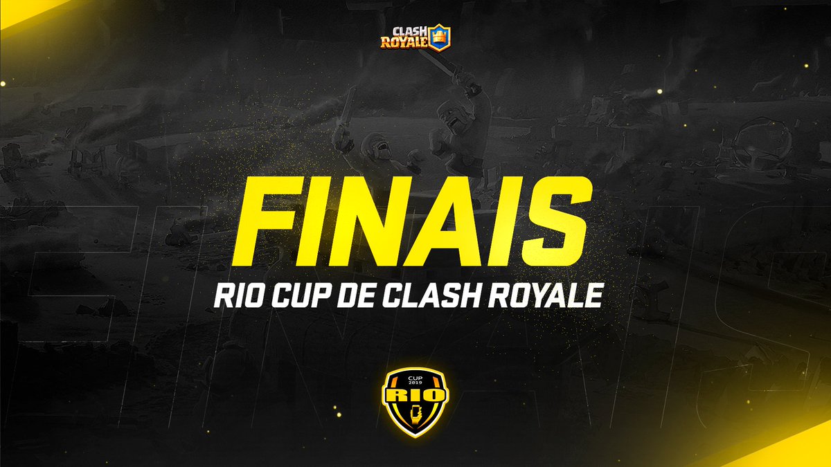 🔥 Chegou o dia 🔥
FINAIS da Rio Cup de Clash Royale temporada de INVERNO 2019.  

Hoje é o dia de conhecermos o campeão da temporada !
Não perca o horário:
🕘 - 20:00 hrs
📺 - youtube.com/watch?v=sEZNo-…

#RioCupCR #ClashRoyale