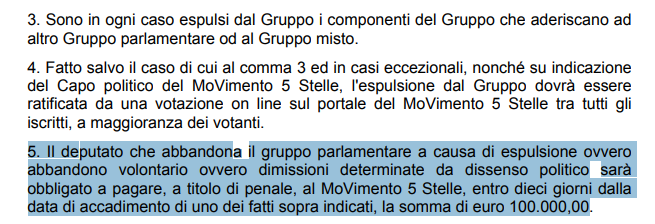 Possidonio_GG's tweet photo. @luigidimaio 

Esigo che venga contestato e preteso il pagamento della penale a chiunque abbia tradito il patto con gli elettori #m5s.
Senza eccezioni e anche retroattivamente.

#pacta #sunt #servanda❗️

@Mov5Stelle @M5S_Senato @M5S_Camera @M5S_Europa https://t.co/lLQNLMMDp8
