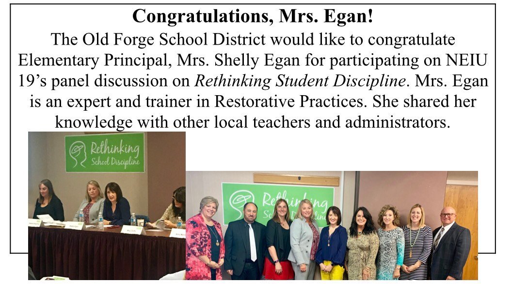 We love Mrs. Egan!